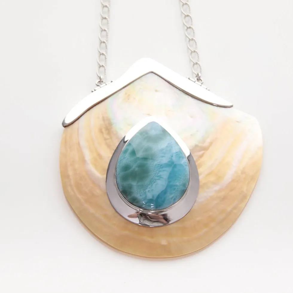Seashell Pendant Necklace Marla
