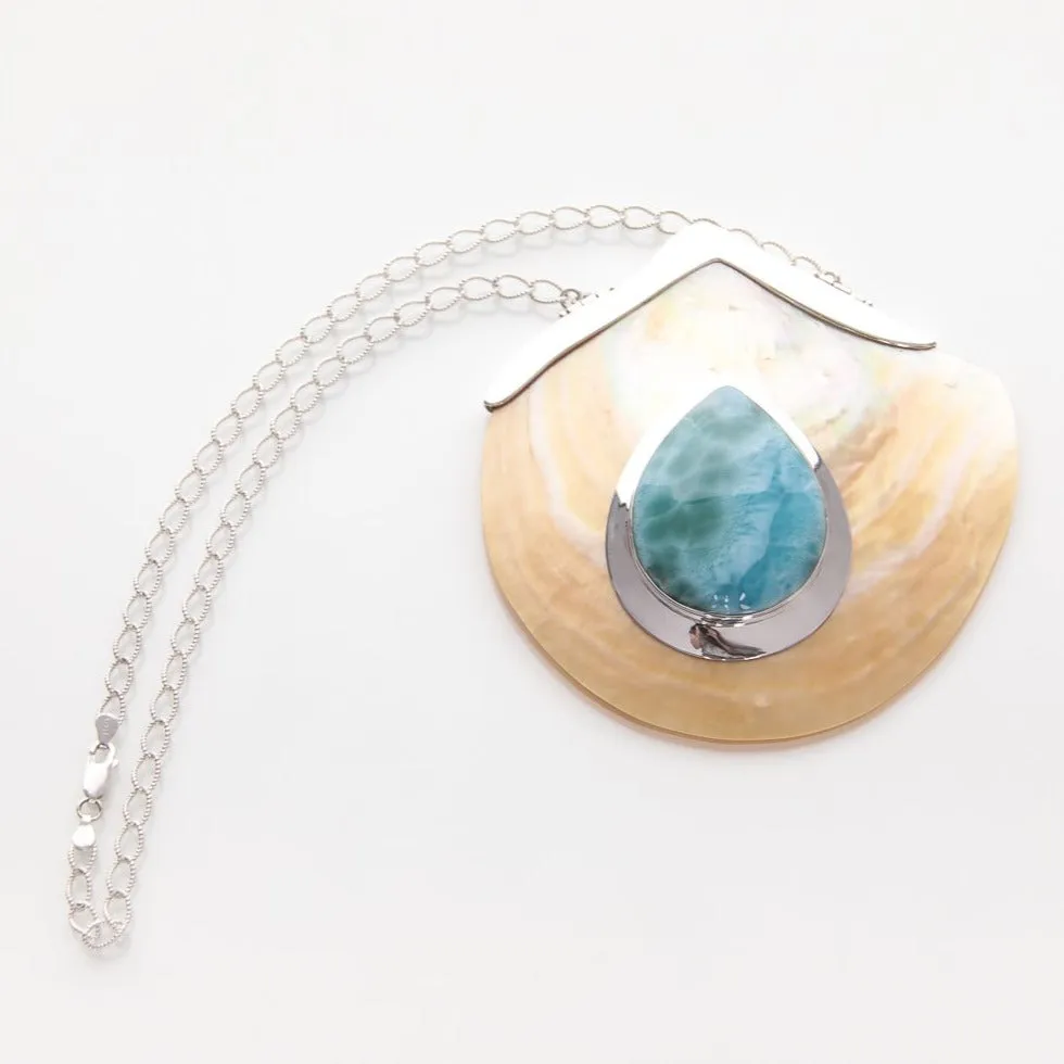 Seashell Pendant Necklace Marla