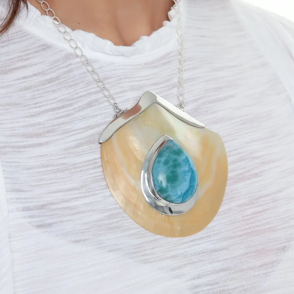 Seashell Pendant Necklace Marla