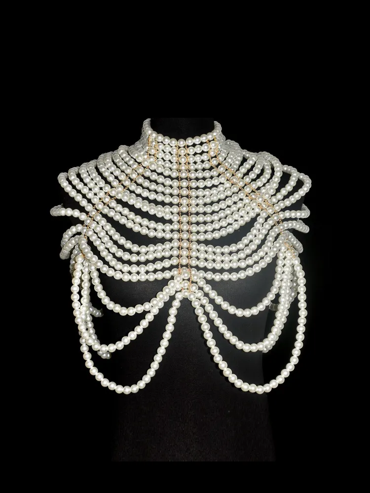 Sexy Body Chains Bra Shawl Fashion