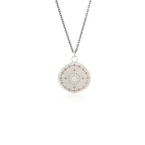 Silver Nostalgia Diamond Pendant
