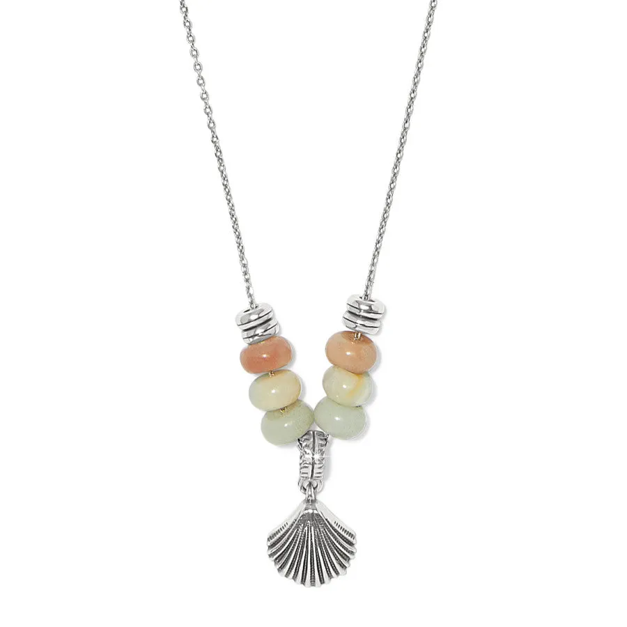 Silver Shells Bay Necklace