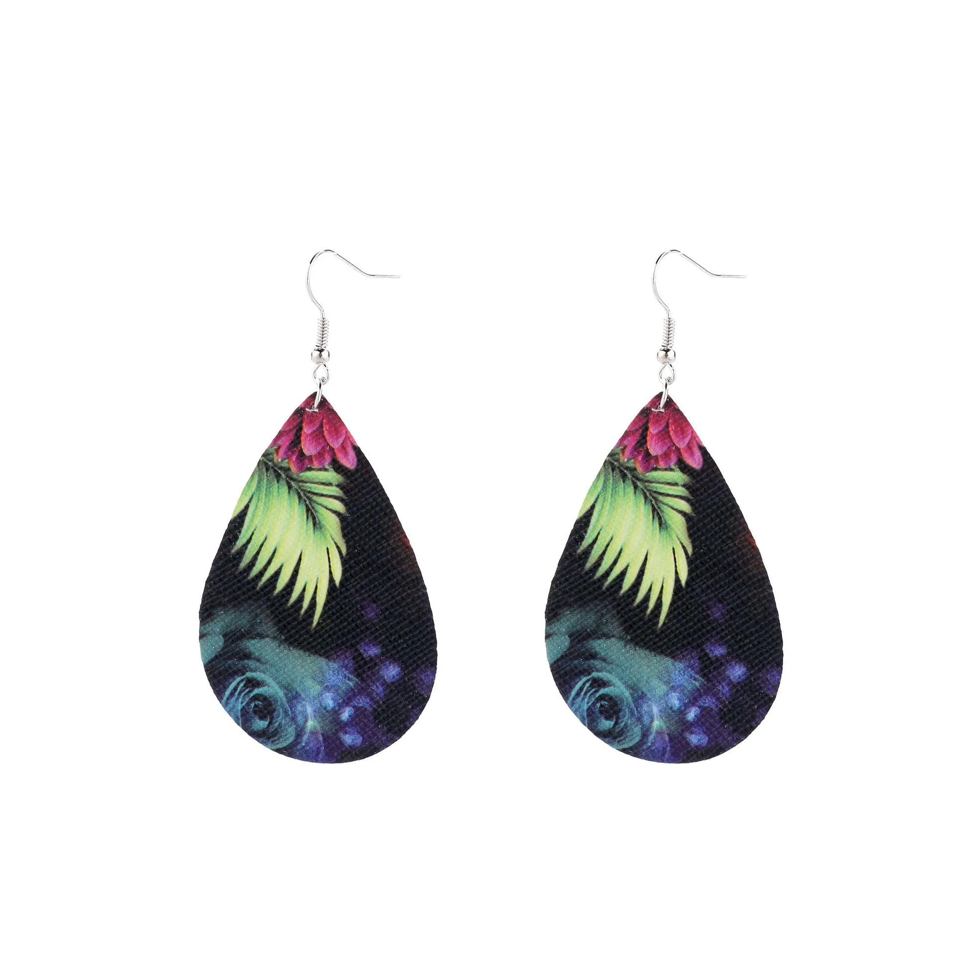 Simple drop-shaped earrings
