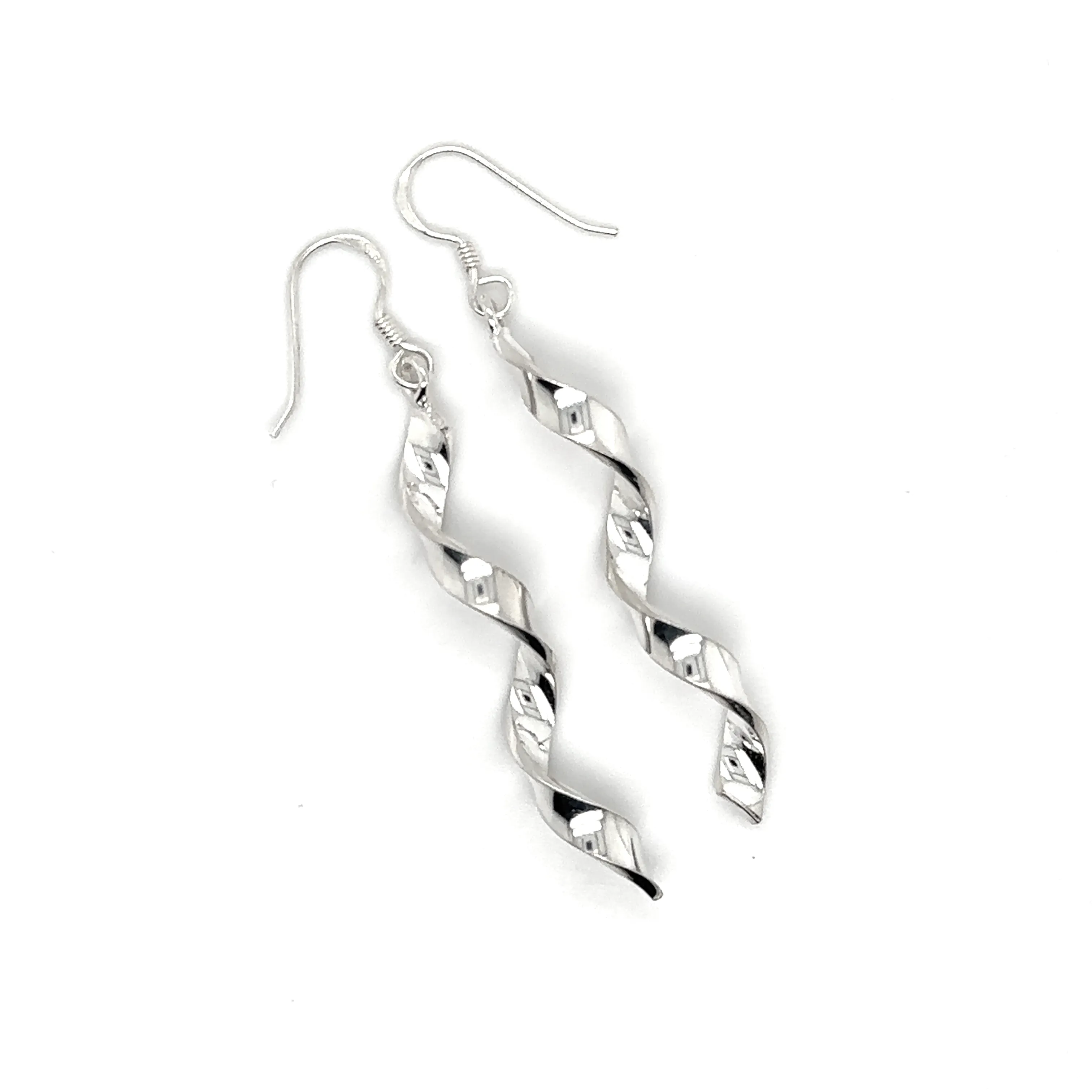 Simple Twisted Earrings