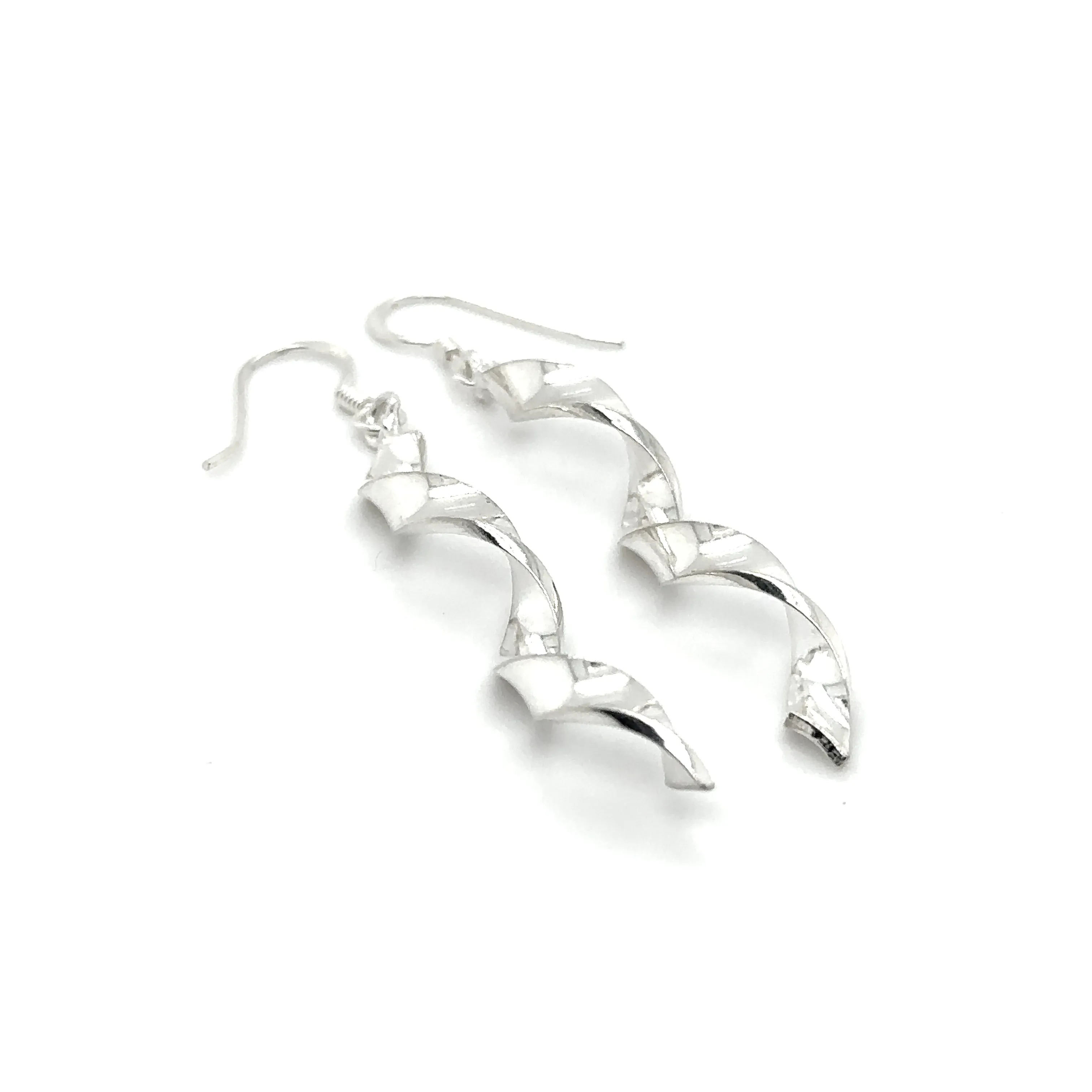 Simple Twisted Earrings
