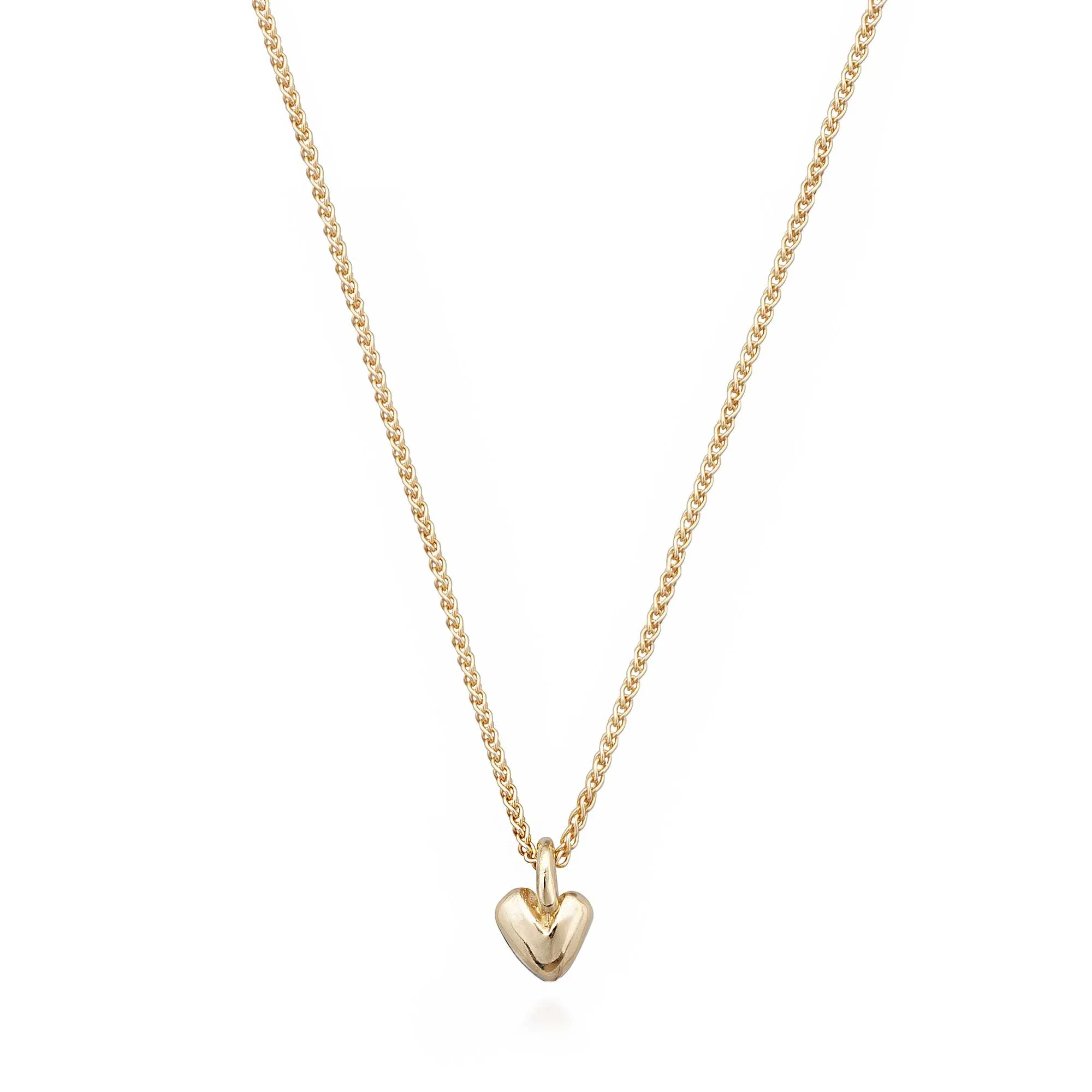 Sweetheart Solid Gold Necklace