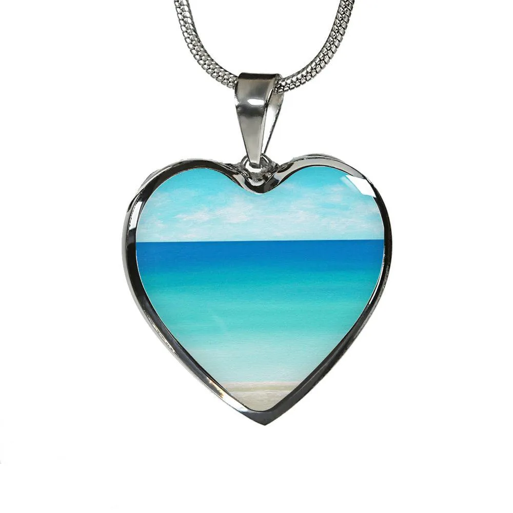 The Beach In My Heart Necklace