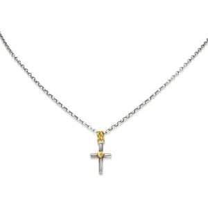 Tiny Cross Necklace