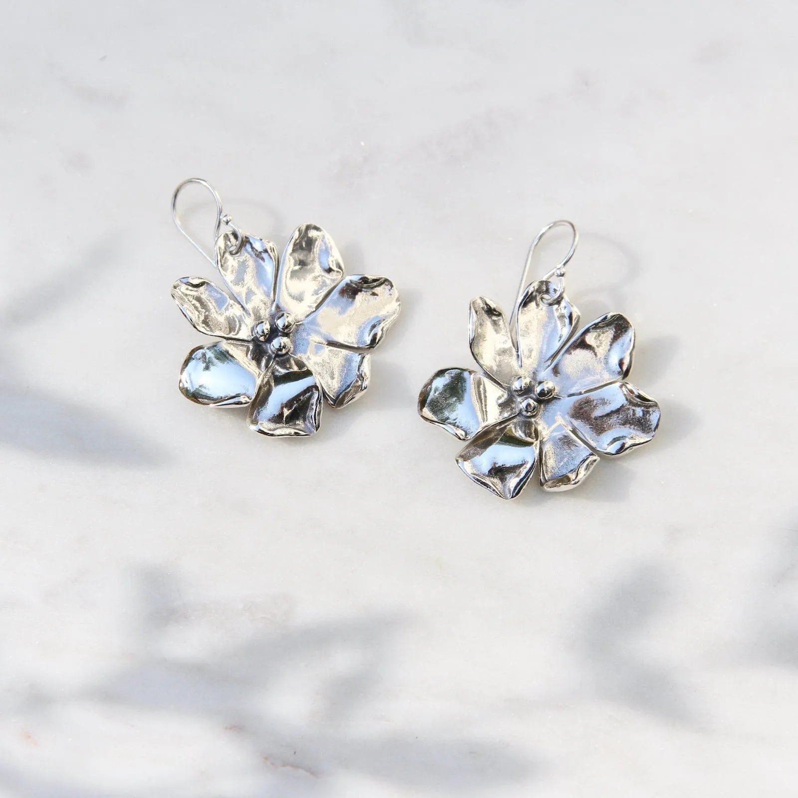 Wildflower on Wire Earrings