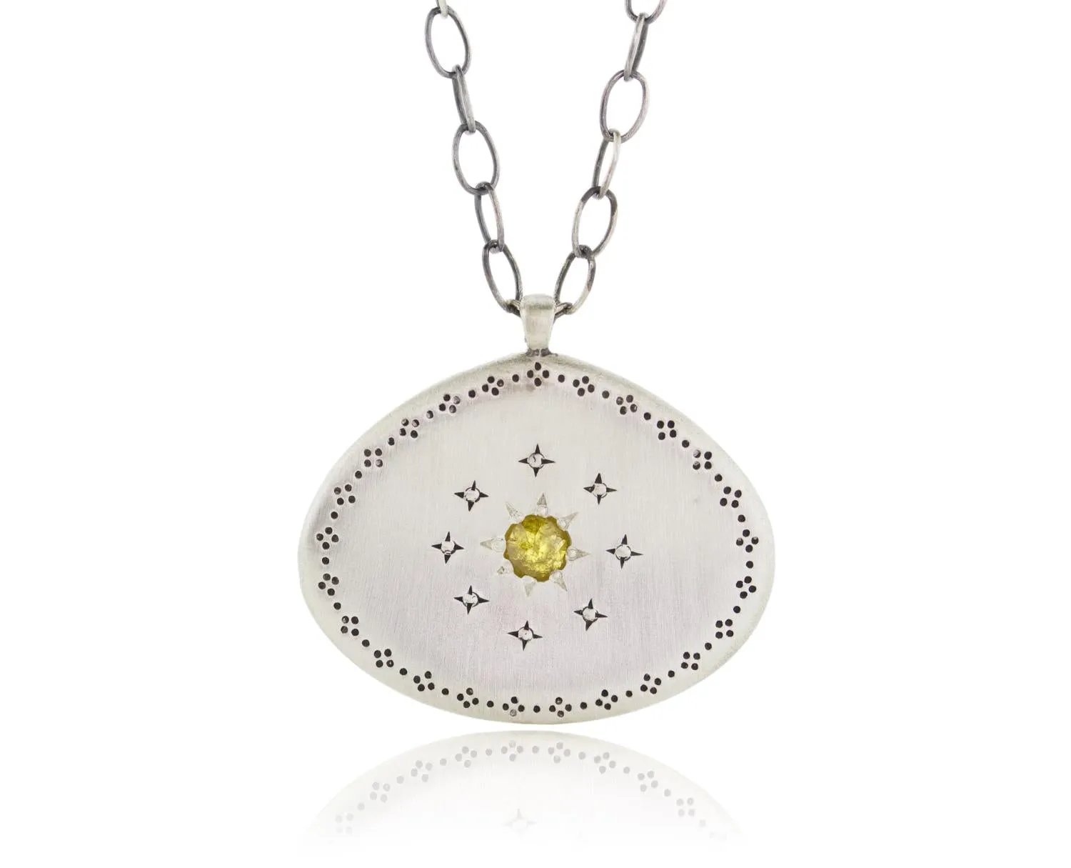 Yellow Diamond Pendant