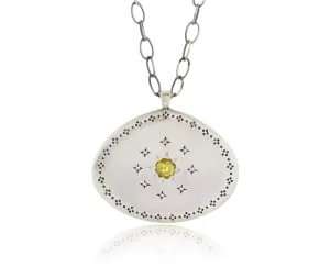 Yellow Diamond Pendant