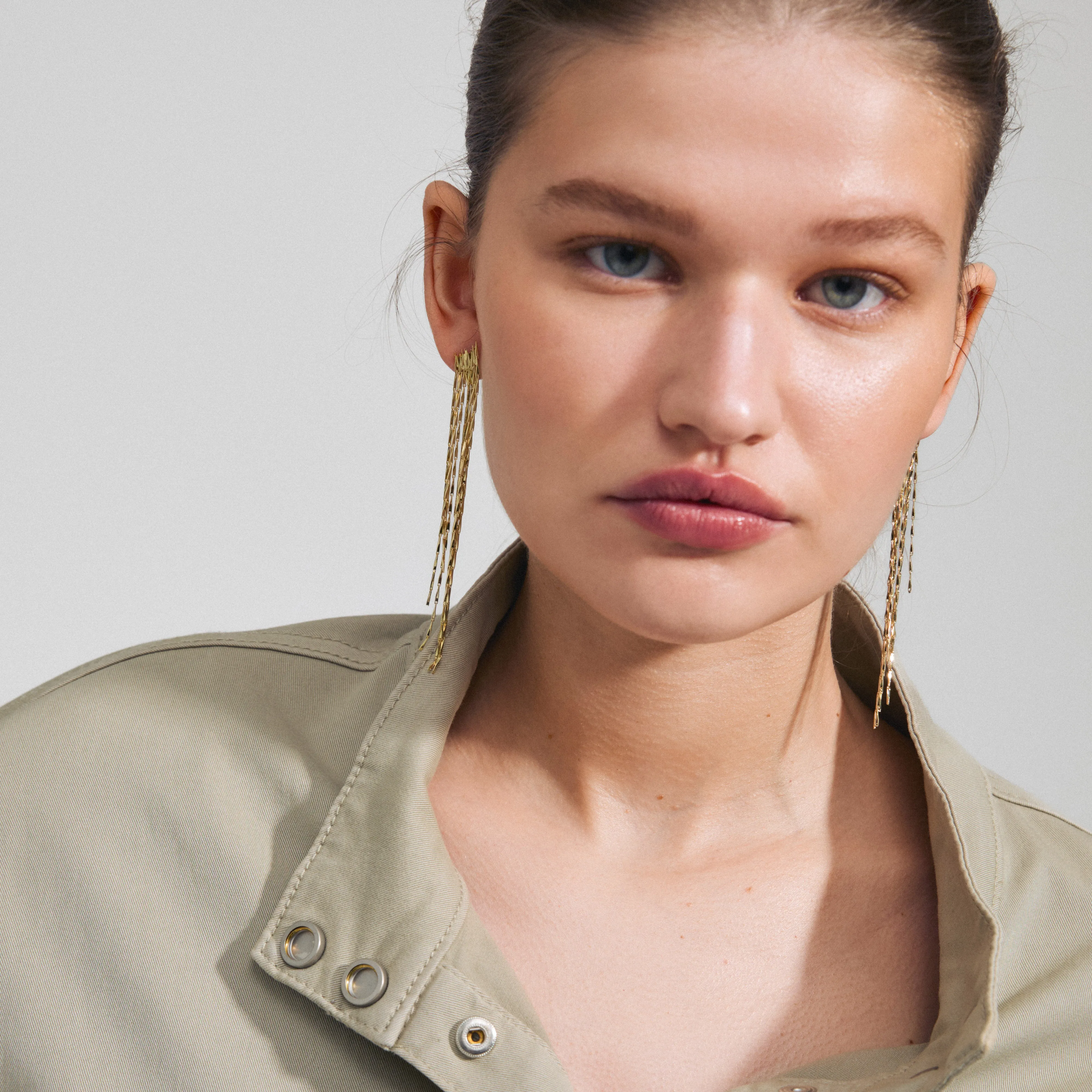 ZENOBIA earrings gold-plated